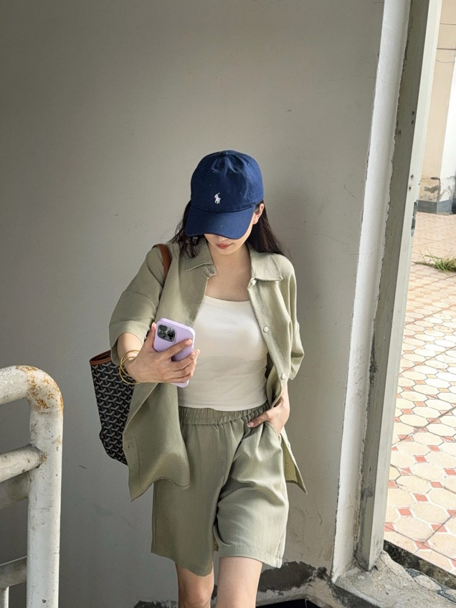 Casual set. Womens dress