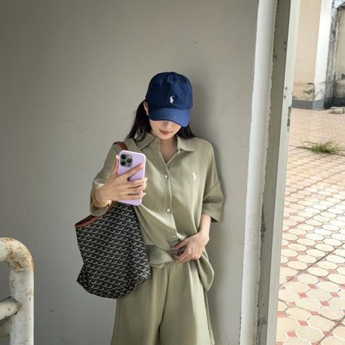 Casual set. Womens dress