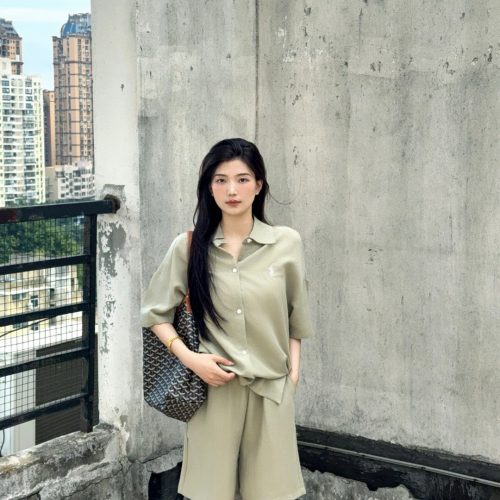 Casual set. Womens dress