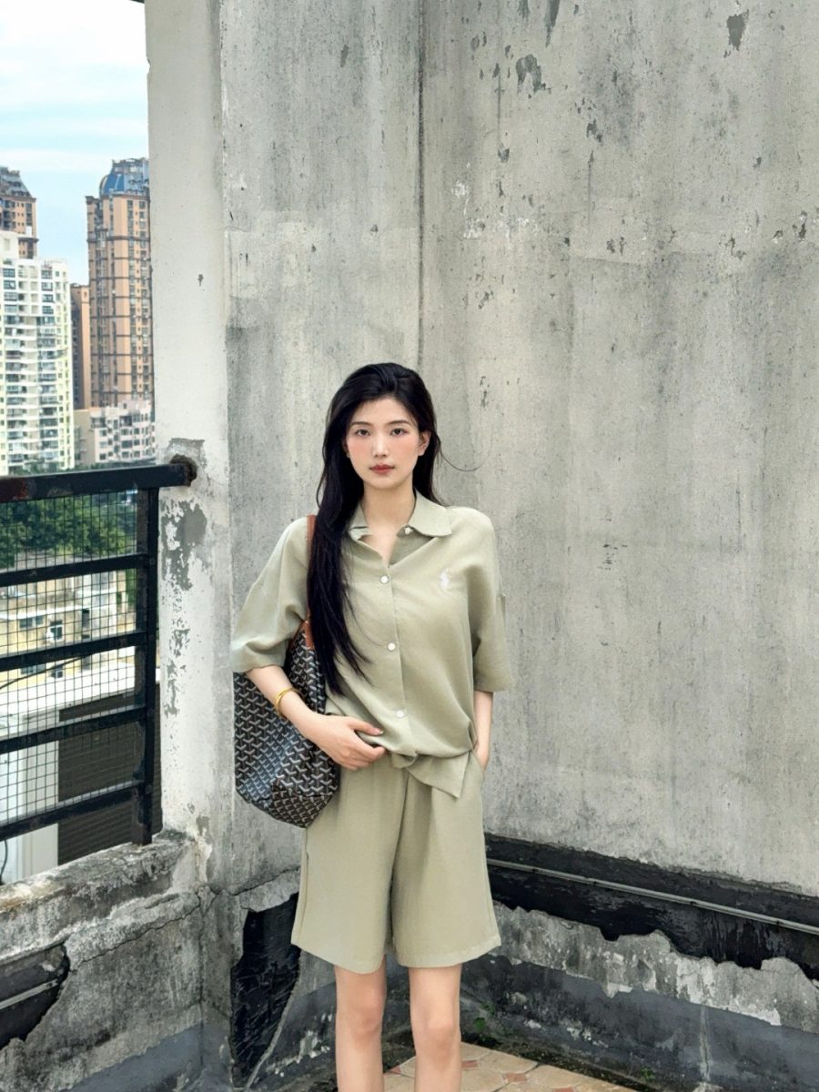 Casual set. Womens dress