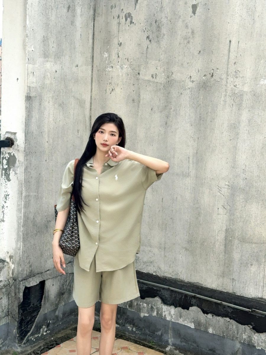Casual set. Womens dress