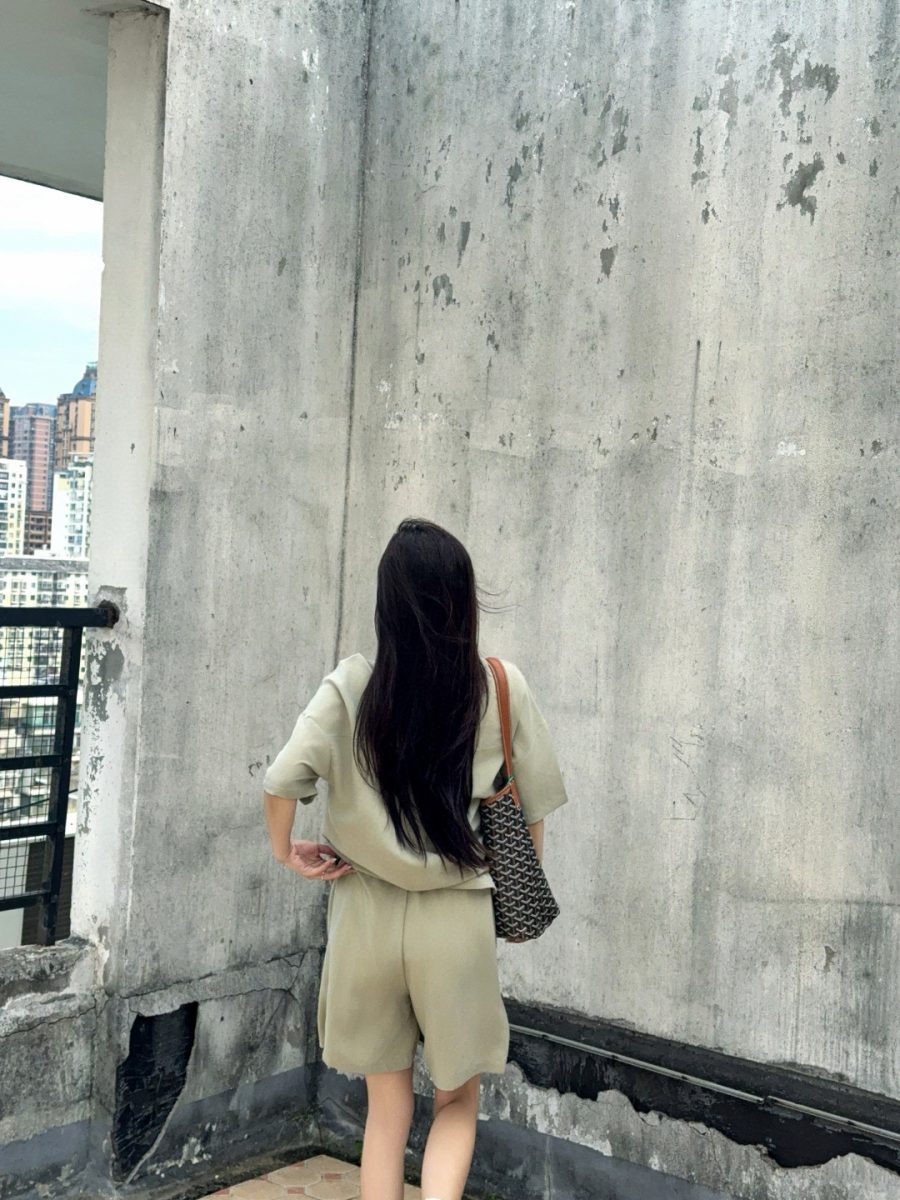 Casual set. Womens dress