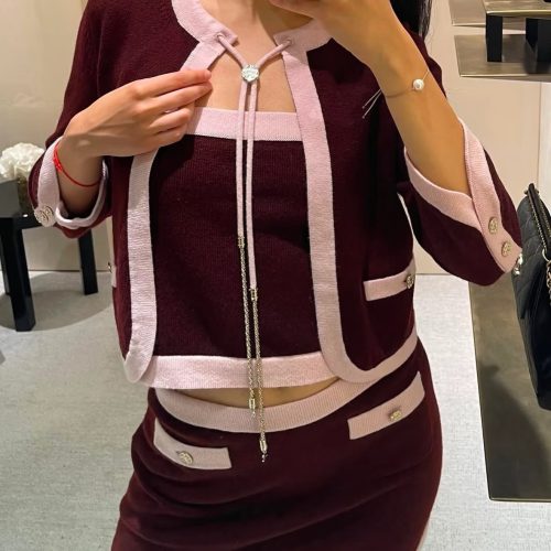 Casual set. Womens dress