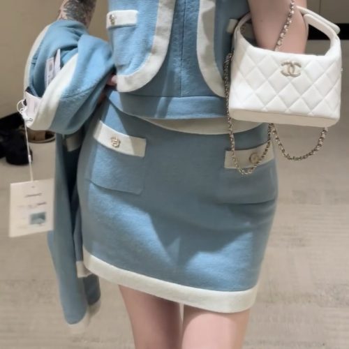 Casual set. Womens dress