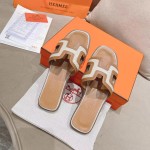 Hermes H Slippers