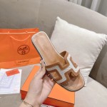 Hermes H Slippers
